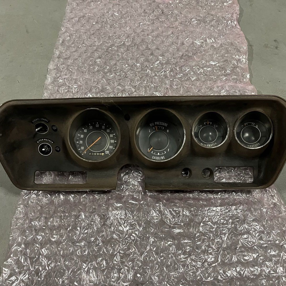 71-74 Mopar B & E Body Rallye Instrument Cluster