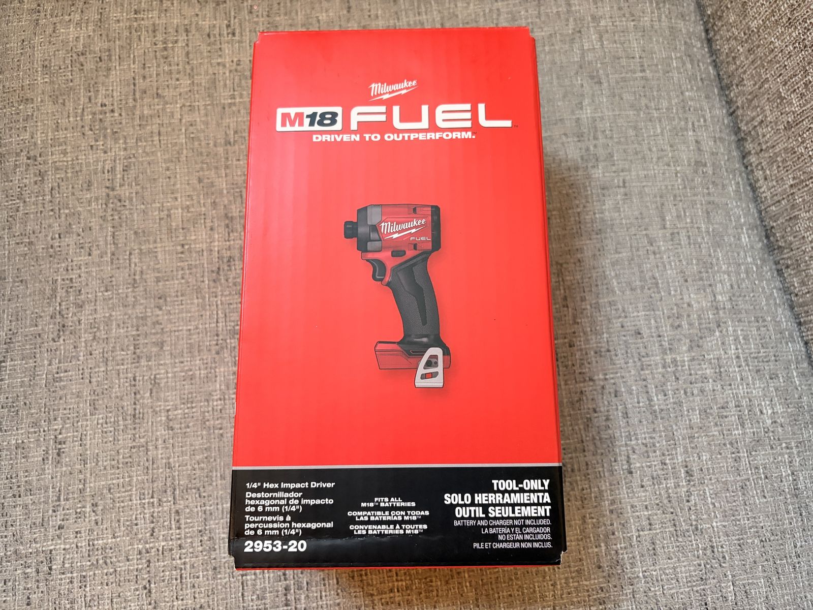Brand New Milwaukee M18 FUEL 1/4" Hex Impact Driver (Tool Only) 2953-20 