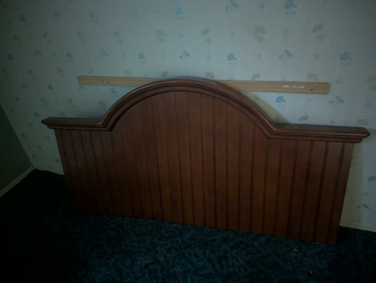 Floating Wooden Headboards (2) 