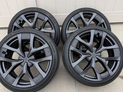 Tesla Model Y 21 Performance Wheels Tires 2026