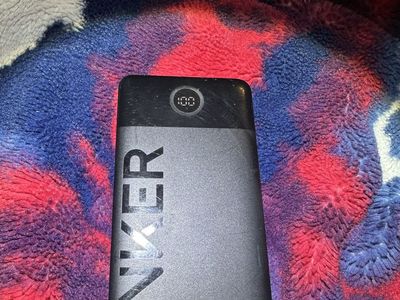 Used Anker Power Bank (20,000mAh, 15W, 2-Port USB-C/USB-A)