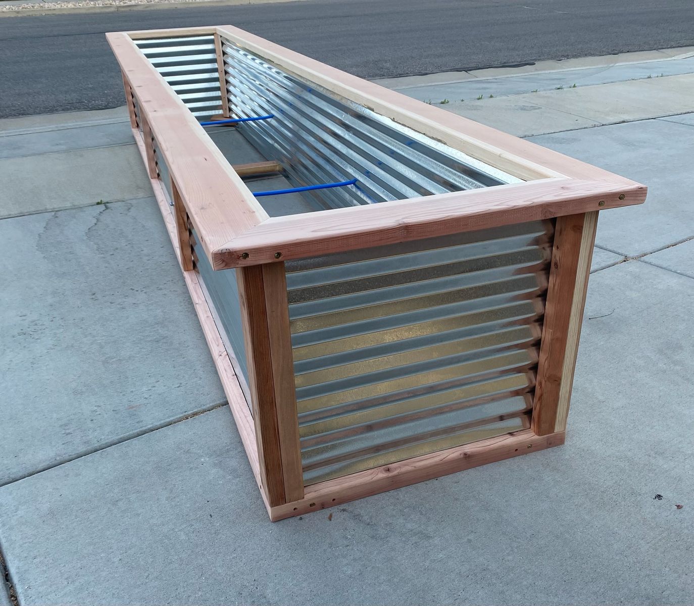 Long Custom Garden Boxes Raised Planter Beds