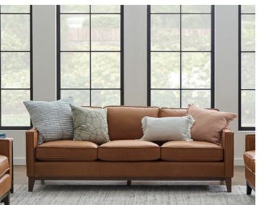 Brown Learher sofa