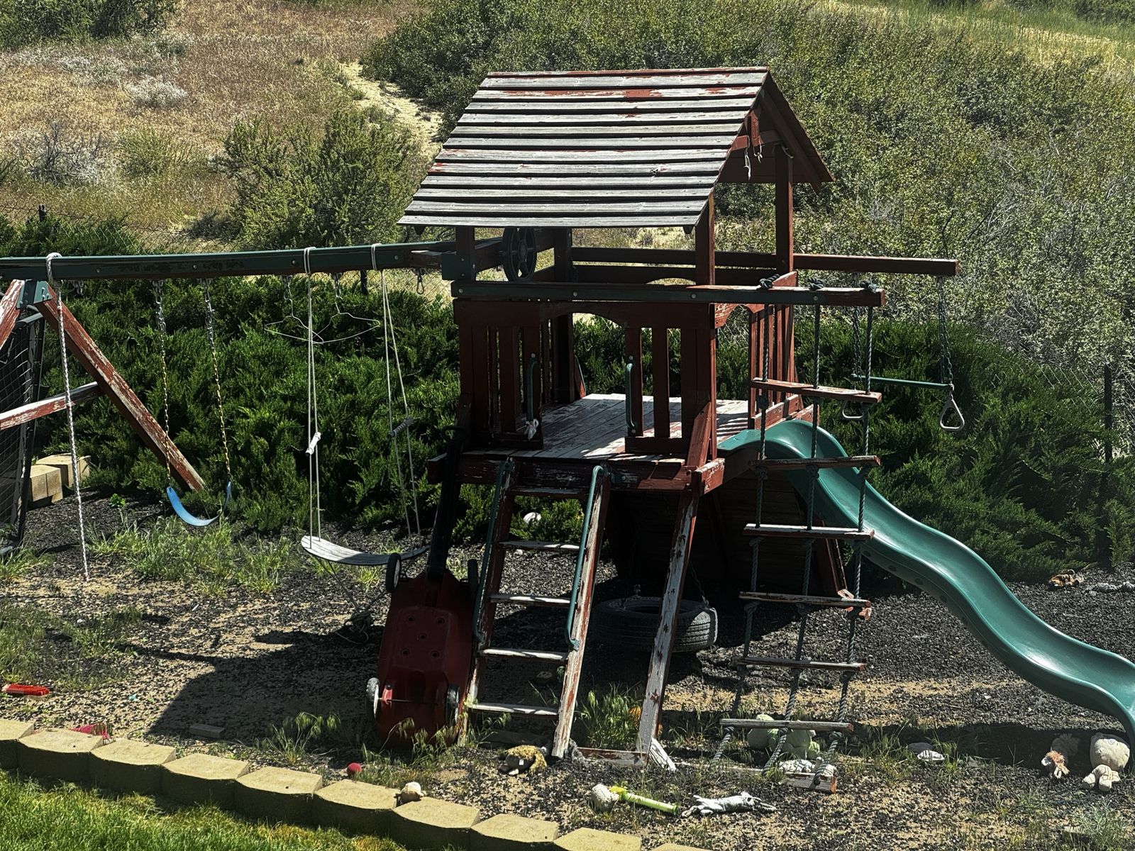Free playground set lifetime brand