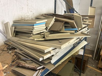 Pegboard Retail Shelving