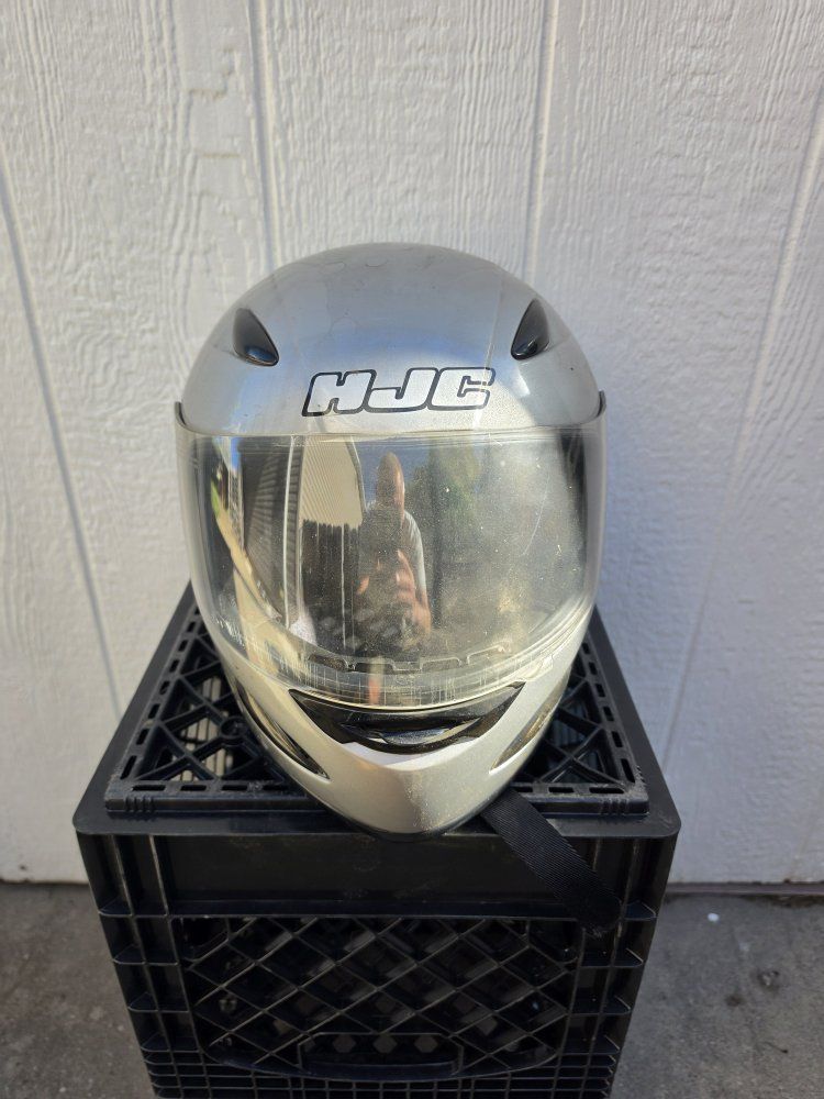 HJC helmet.