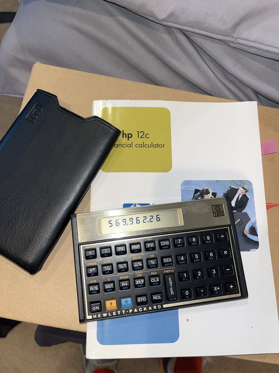 HP 12c Financial Calculator