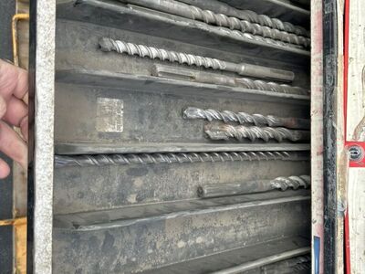 Core Drills And Various Chisels