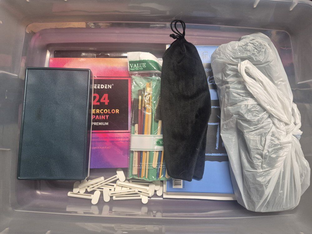 Art Supply Bin