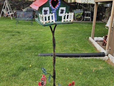 Metal Bird House