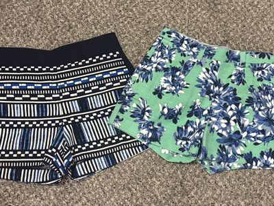 2 pairs of J Crew shorts