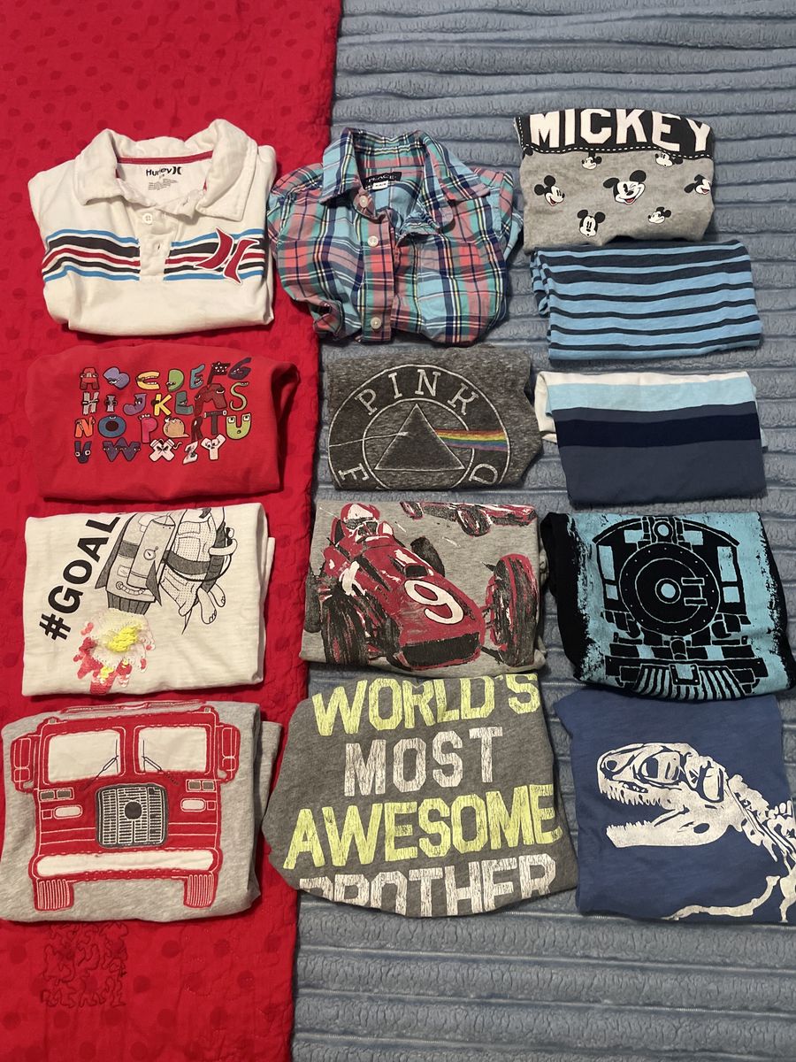 Size 5 / 5T short sleeve shirts