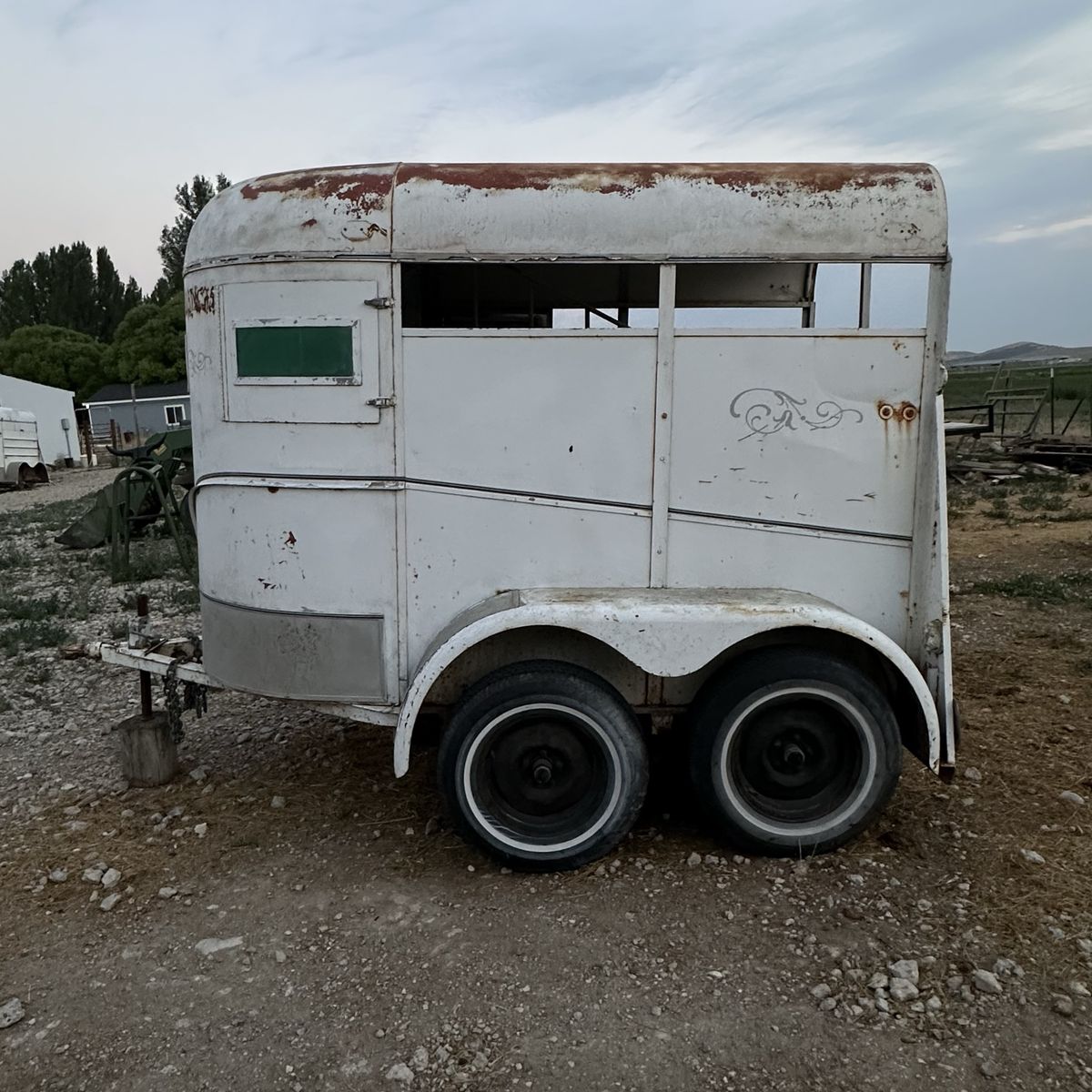 2 horse trailer