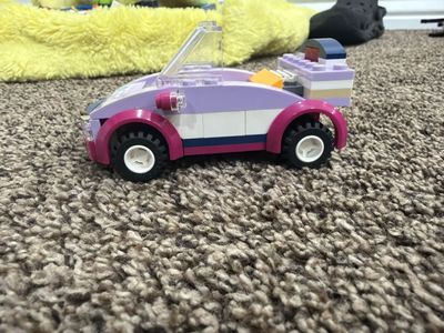 LEGO Friends Purple and Pink Convertible Car