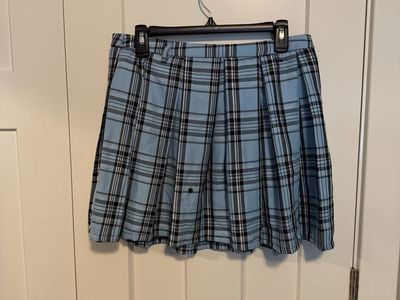 Hot Topic Blue Medium Skirt