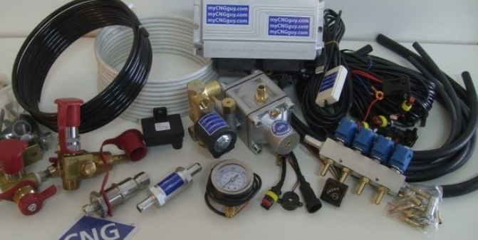 Used CNG conversion kits, 8 cyl and 4 cyl