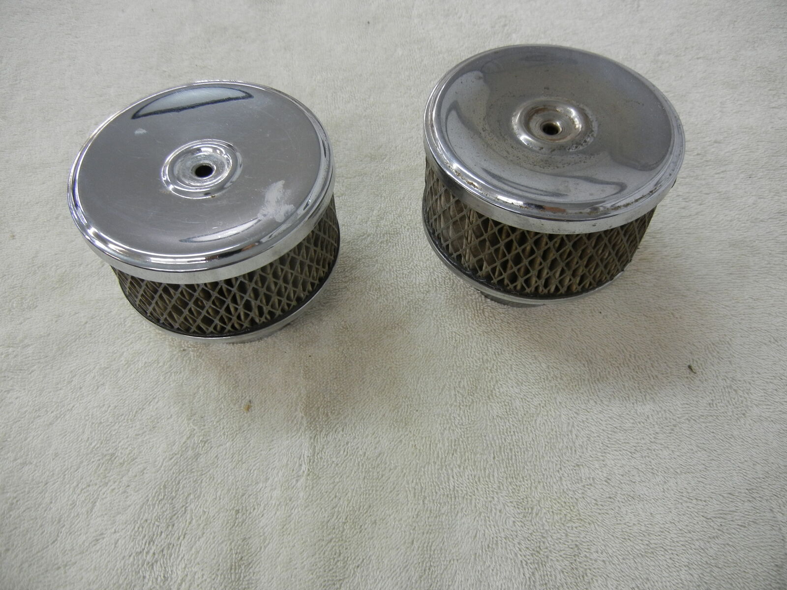 Hotrod Air Cleaners 4 inch Chrome