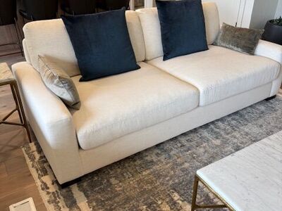 Arhaus – Custom couch w/ pillows $3,200