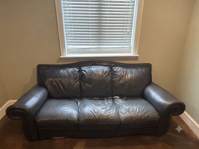 Leather couch