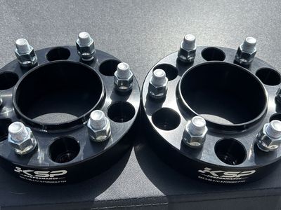 6x5.5 inch and a half wheel spacers