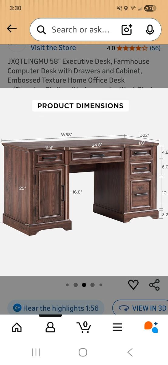 Brand new still in the box Desk