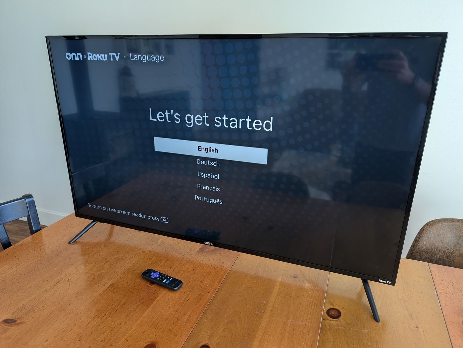 50 inch Onn Roku 4k Smart Television