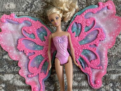 Barbie Flower N Flutter Fairy Blonde Doll 2011