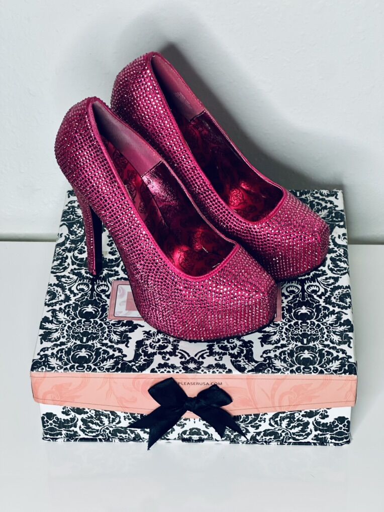 Pink Bordello Heels