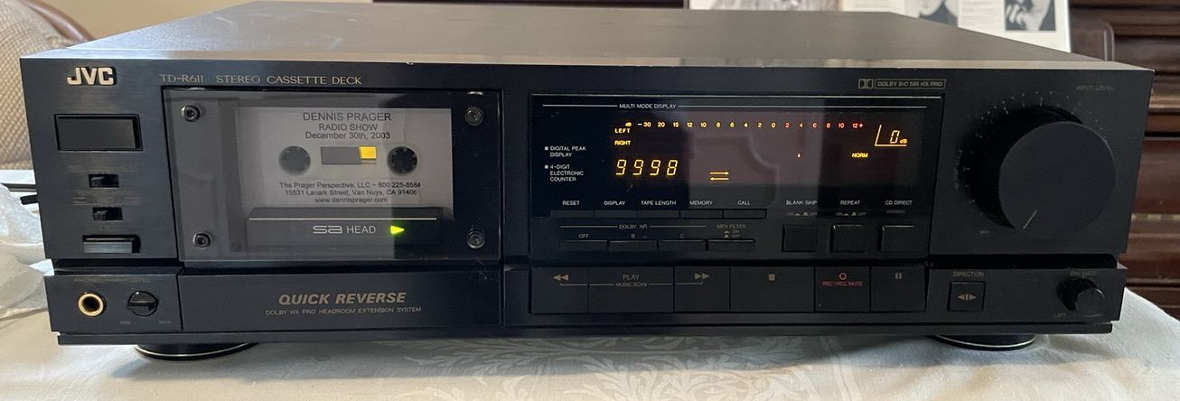 JVC TD-R611 Stereo Cassette Deck