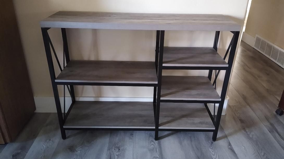 Gray Console Table
