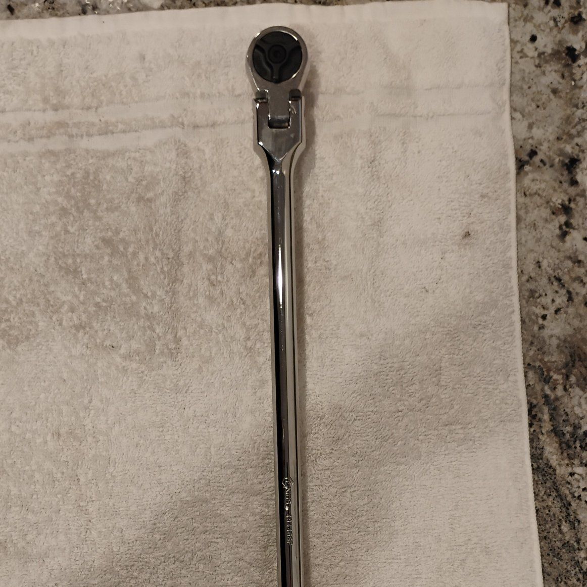 Genius Tools 1/2 Inch Drive Flex Head Ratchet