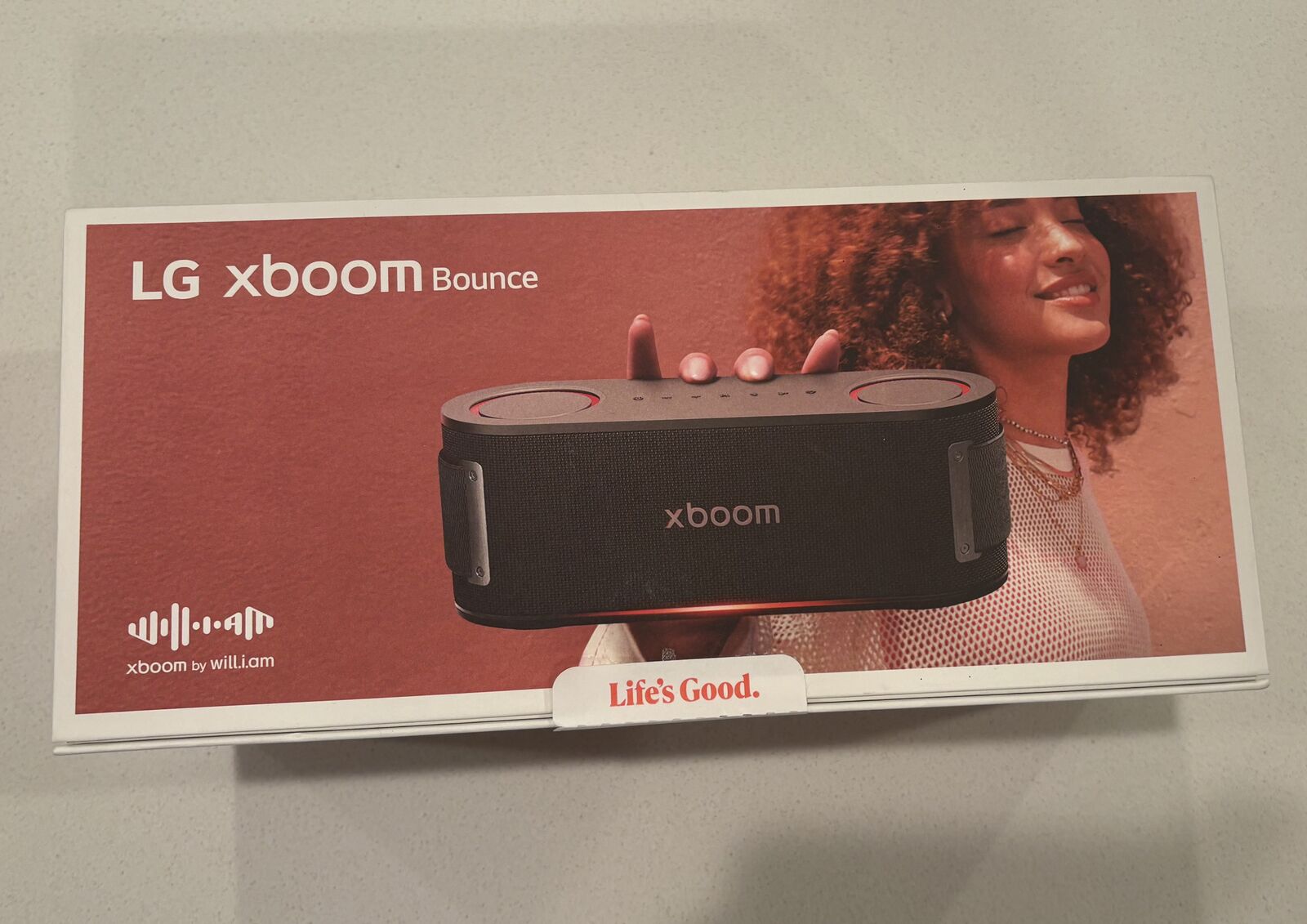 NEW LG xboom Bounce Core Bluetooth Speaker