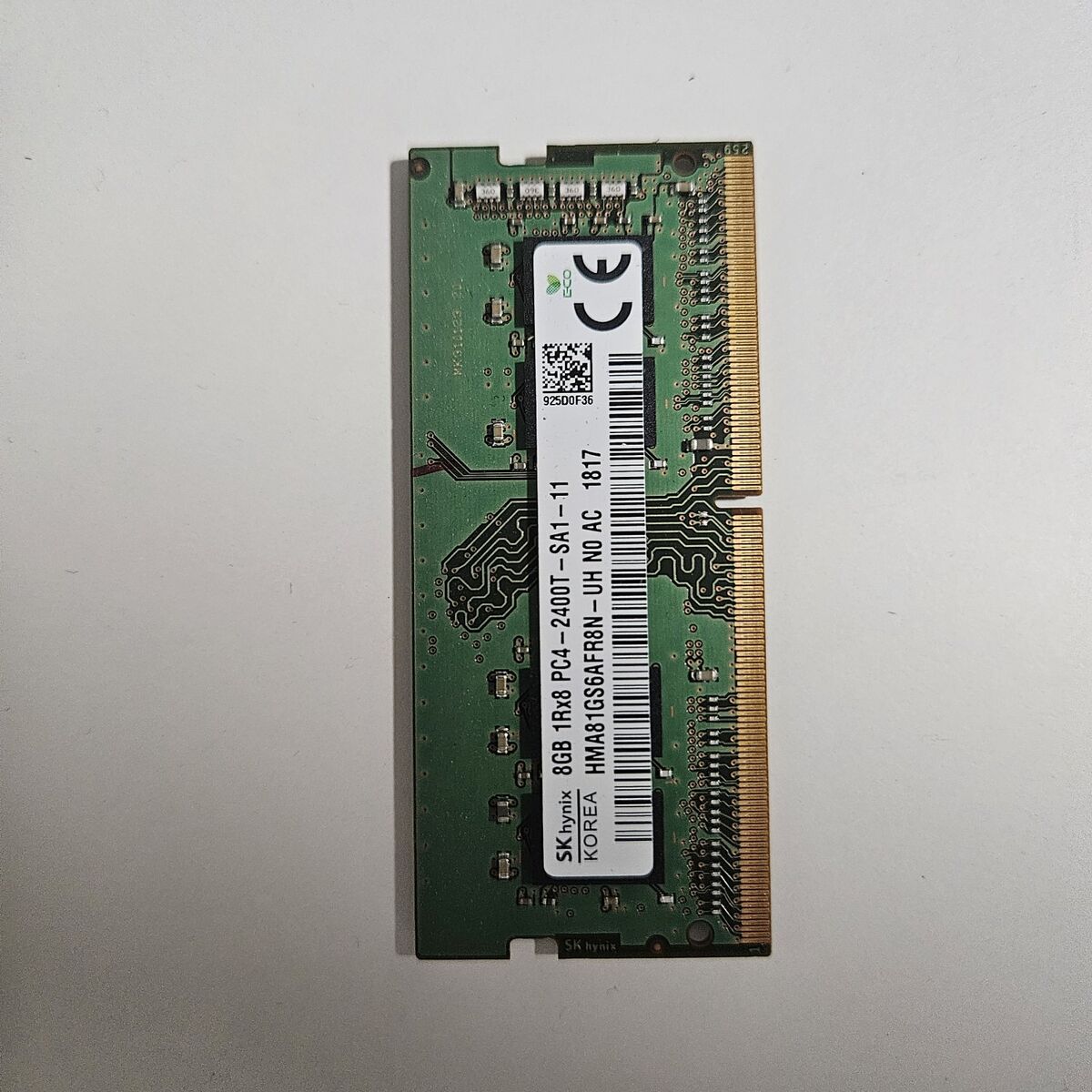 PRICE DROP - 8gb 2400mhz ddr4 laptop ram