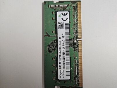 PRICE DROP - 8gb 2400mhz ddr4 laptop ram