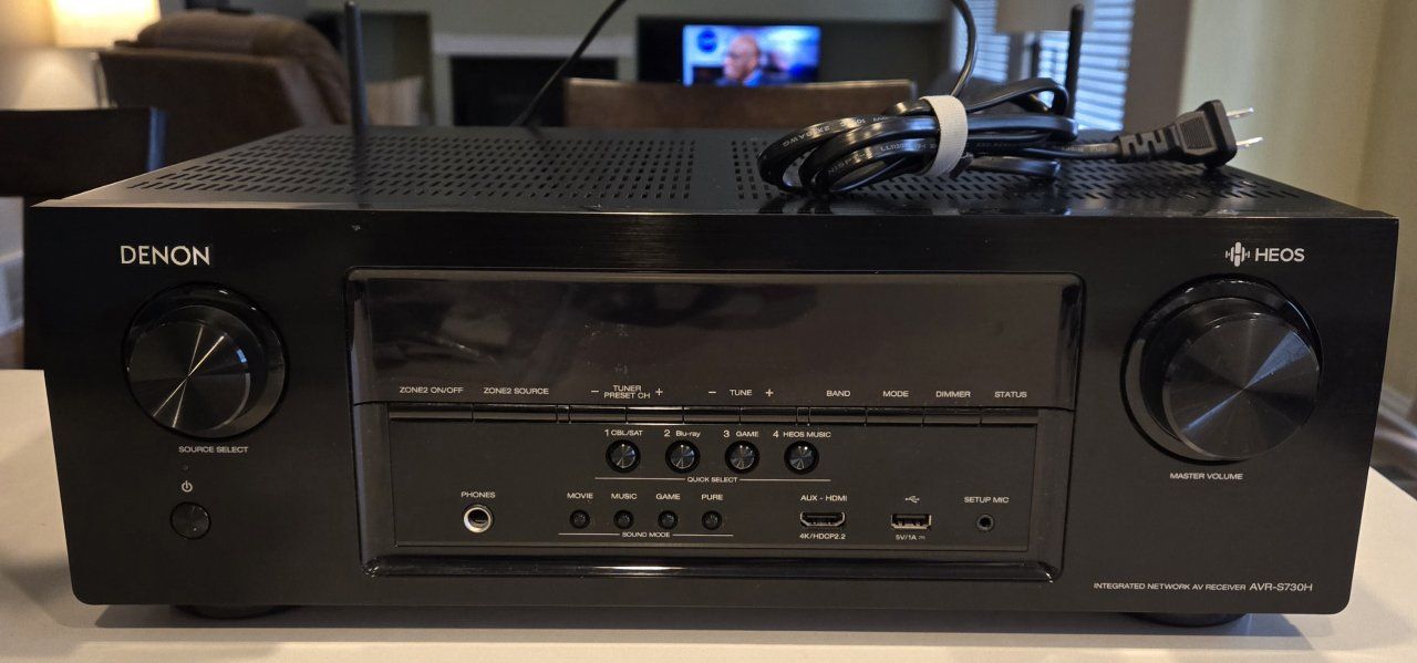 DENON AVR-S730H RECEIVER