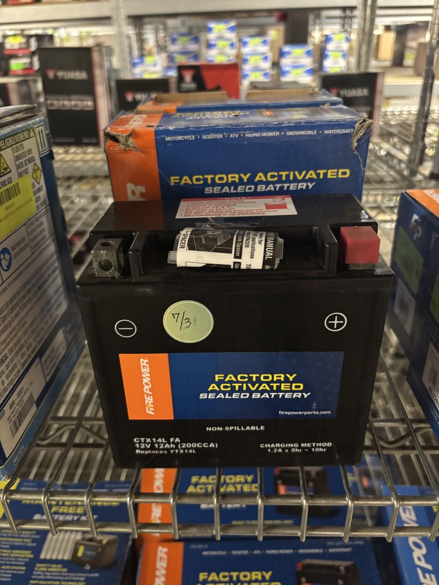 New Powersports Batteries! ATV, UTV, Motorcycles, and more 