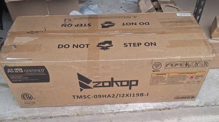 Zokop TMSC-09HA2/12XI19B-I WiFi Smart Portable AC Unit, New in Box