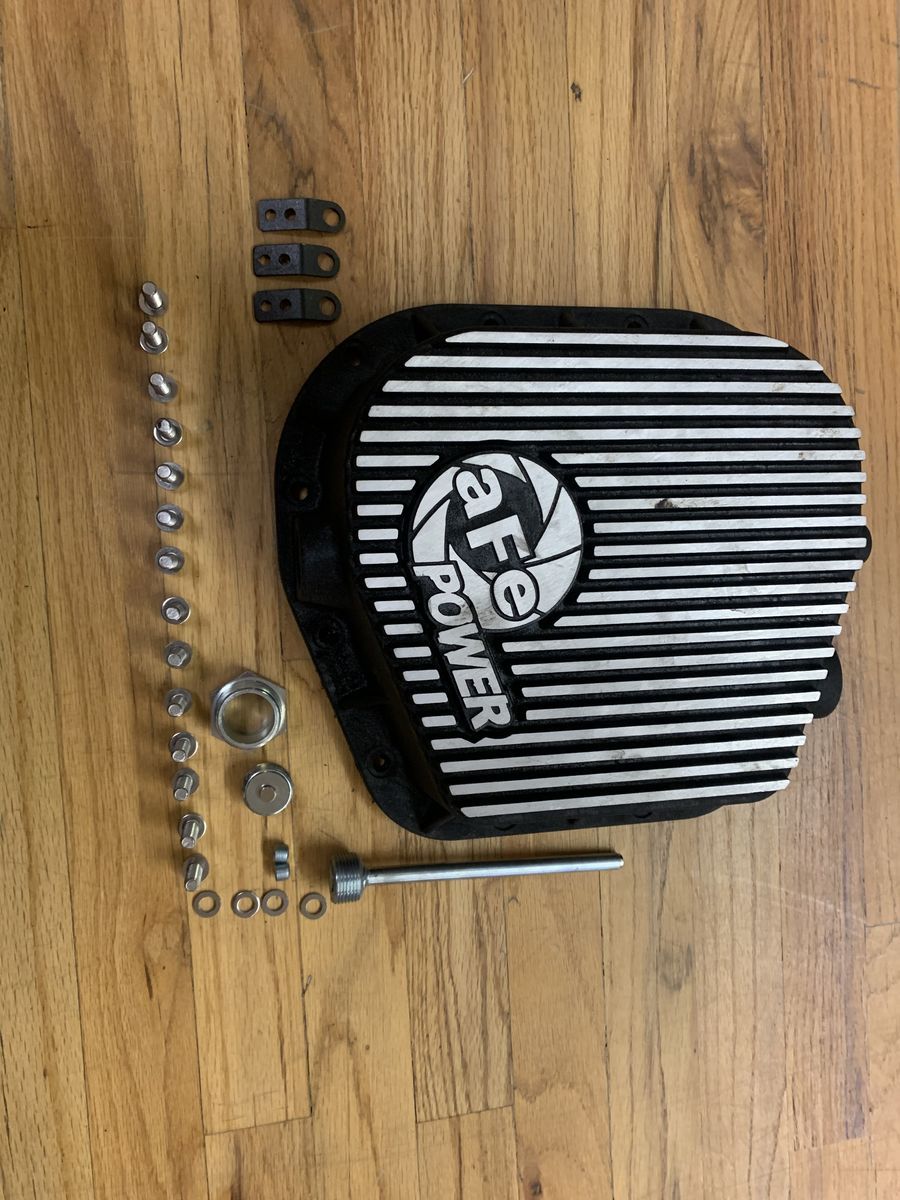 AFE Power Pro Series Rear Differential Cover Black w/ Machined Fins 9.75-12 Bolt Axle Ford F-150 F150 AFE 46-70152