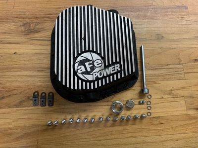 AFE Power Pro Series Rear Differential Cover Black w/ Machined Fins 9.75-12 Bolt Axle Ford F-150 F150 AFE 46-70152