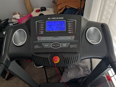 Maxkare treadmill and phone stand
