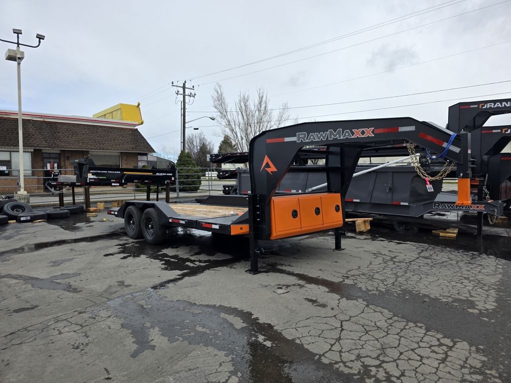 2026 RawMaxx 20' Gooseneck GTX Tilt 14K Equipment