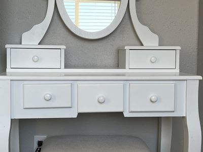 $25 Small Vanity and Stool