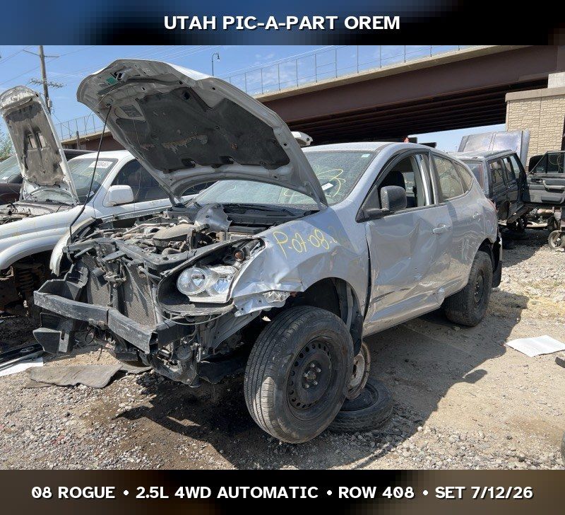 2008 Nissan Rogue Parts - UTPAP Orem