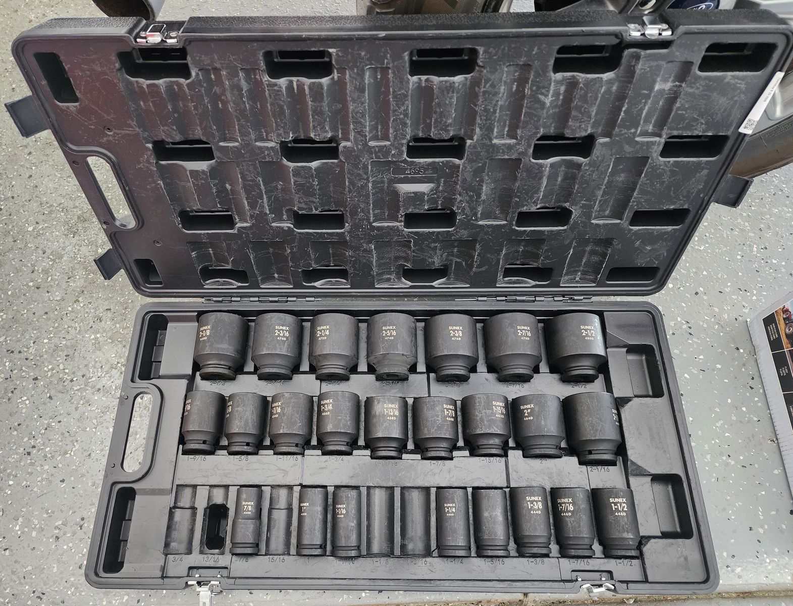 Sunex 3/4" Impact Socket Set