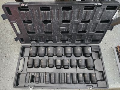 Sunex 3/4" Impact Socket Set