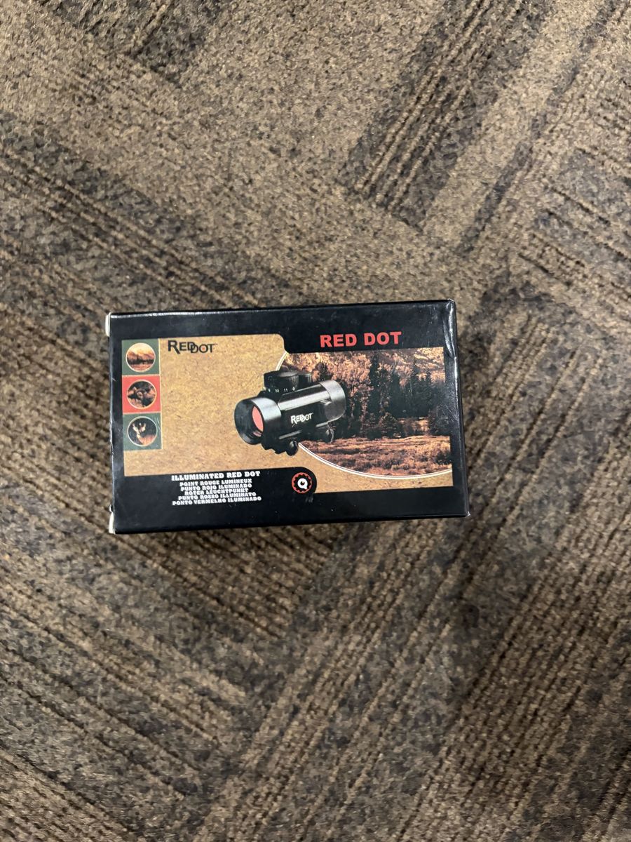 RedDot Illuminated Red Dot Sight Scope - Matte Finish 5 MOA
