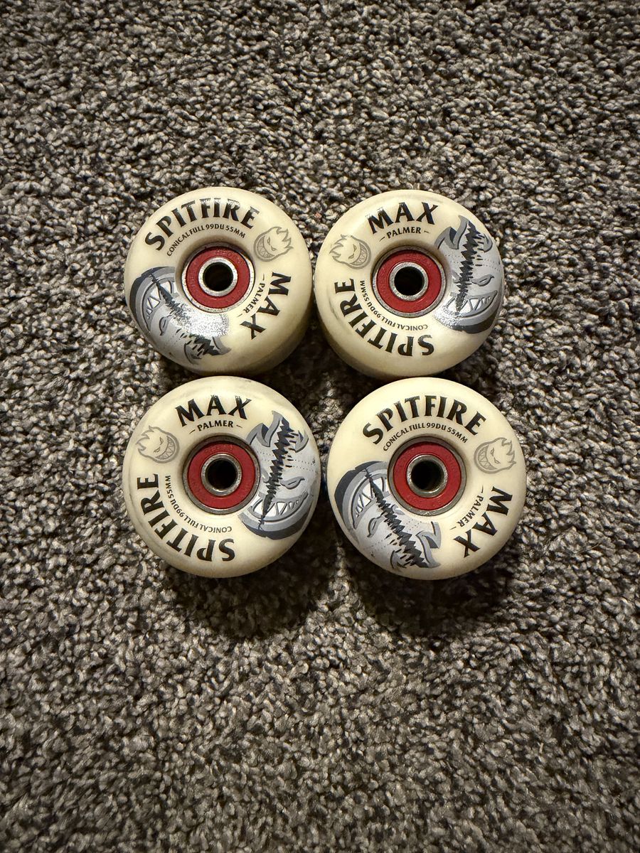 Spitfire 56mm Max Palmer burnsquad skateboard wheels