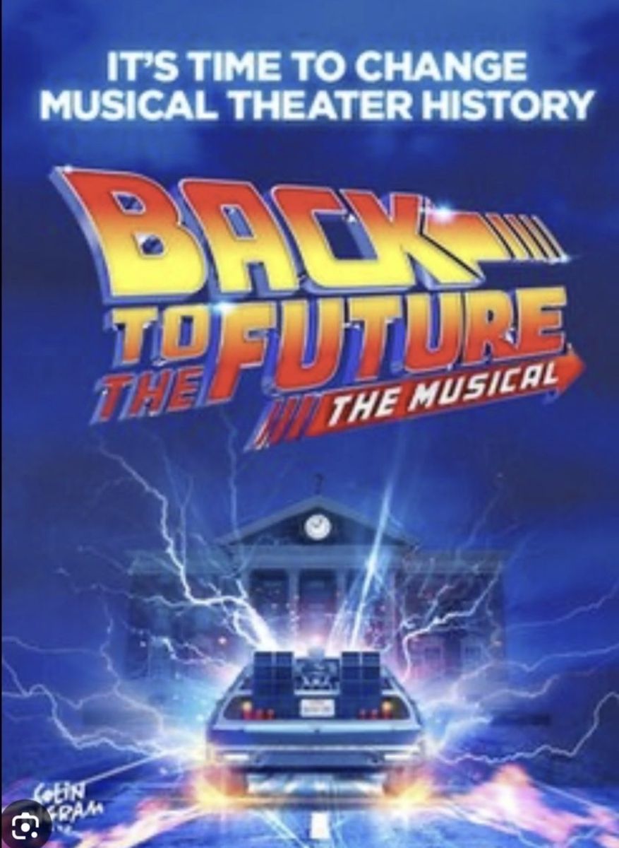 Back to the Future two tickets Sat Jun 13 7:30pm