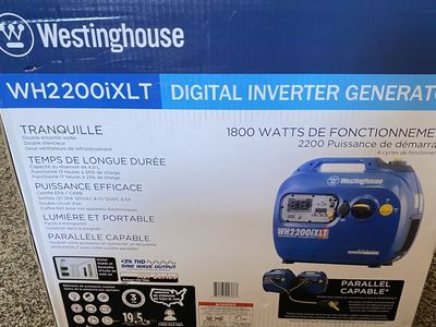 Westinghouse WH2200iXLT Digital Inverter Generator