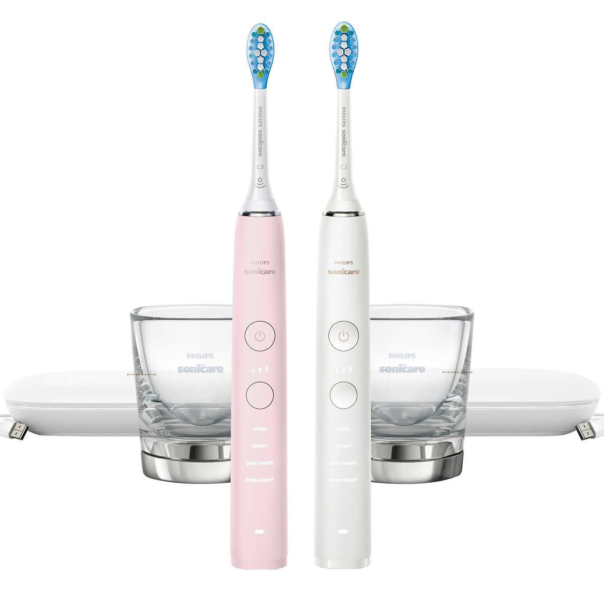 Philips HX991 Sonicare Rechargeable Electric Toothbrush, 2-pack #91518